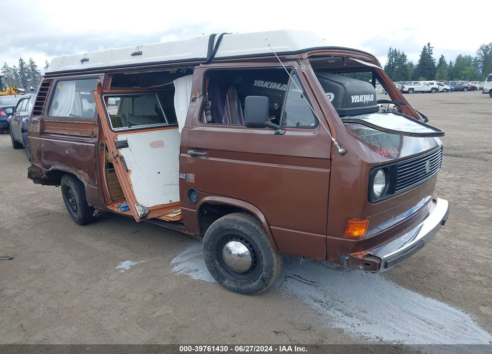 1980 VOLKSWAGON VANAGON VIN: 25A0009264