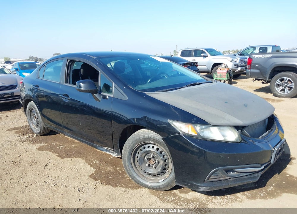 2013 HONDA CIVIC LX VIN: 19XFB2F56DE255123