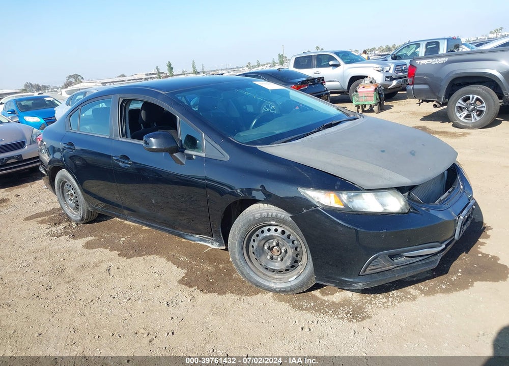 2013 HONDA CIVIC LX VIN: 19XFB2F56DE255123