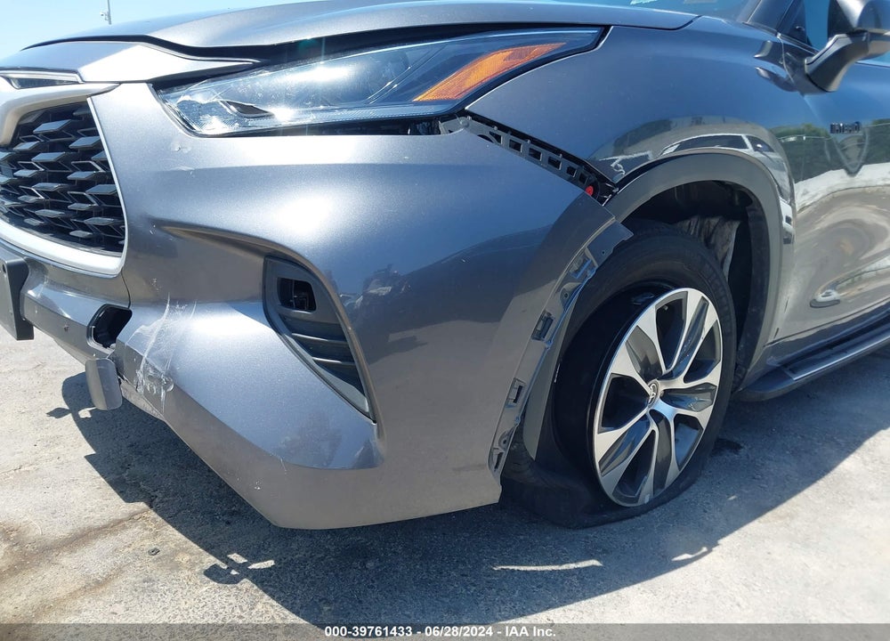 2021 TOYOTA HIGHLANDER HYBRID XLE VIN: 5TDHARAH3MS011764