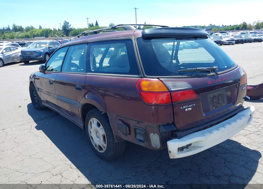 2000 SUBARU LEGACY L VIN: 4S3BH6355Y7309705