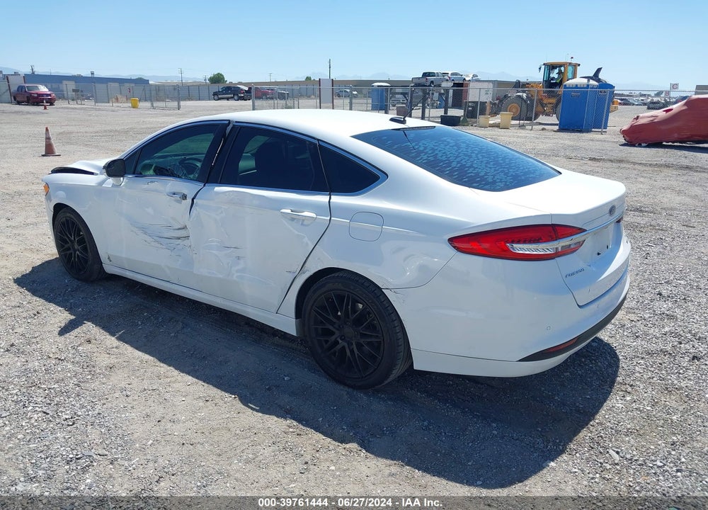 2018 FORD FUSION SE VIN: 3FA6P0HD4JR186954