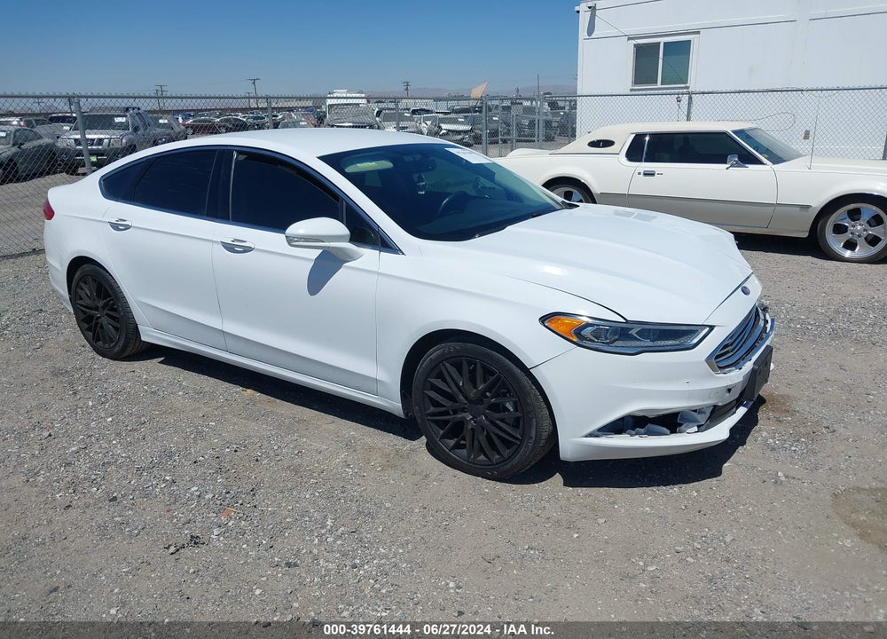 2018 FORD FUSION SE VIN: 3FA6P0HD4JR186954