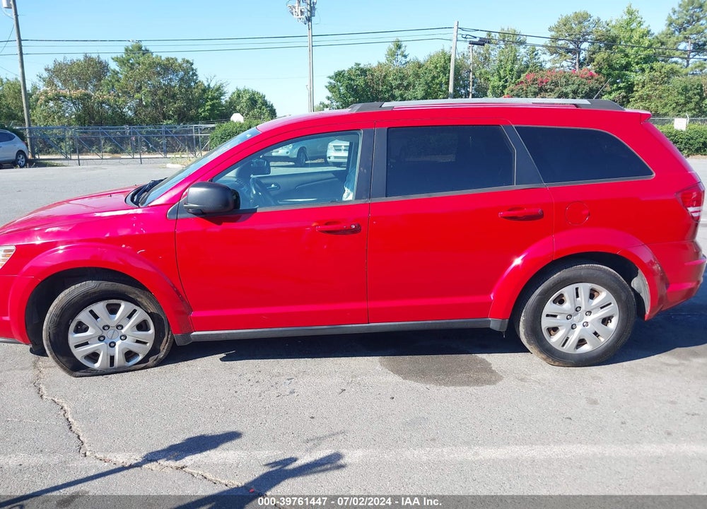 2017 DODGE JOURNEY SE VIN: 3C4PDCAB5HT607711