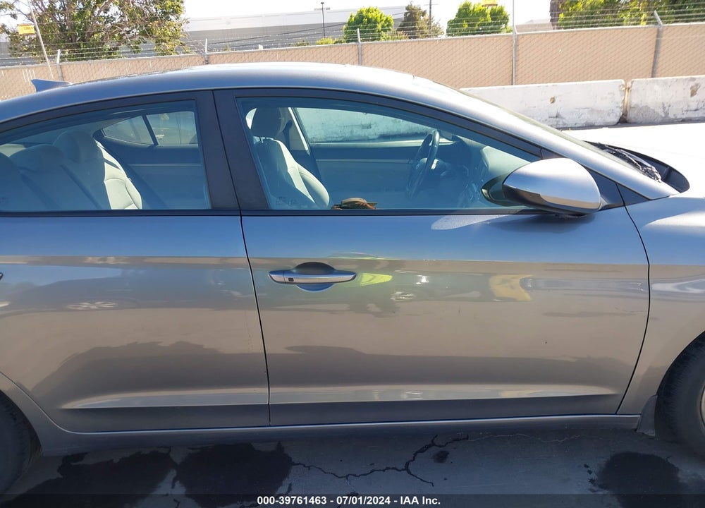 2018 HYUNDAI ELANTRA VALUE EDITION VIN: KMHD84LF1JU452014