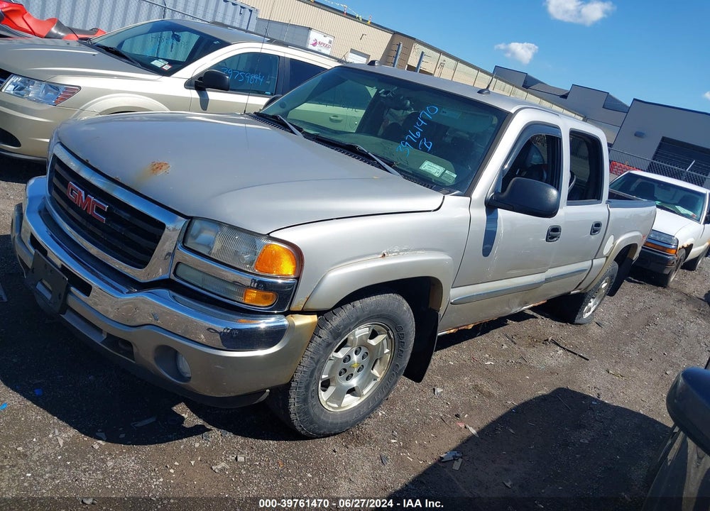2005 GMC SIERRA 1500 SLT VIN: 2GTEK13T751341936