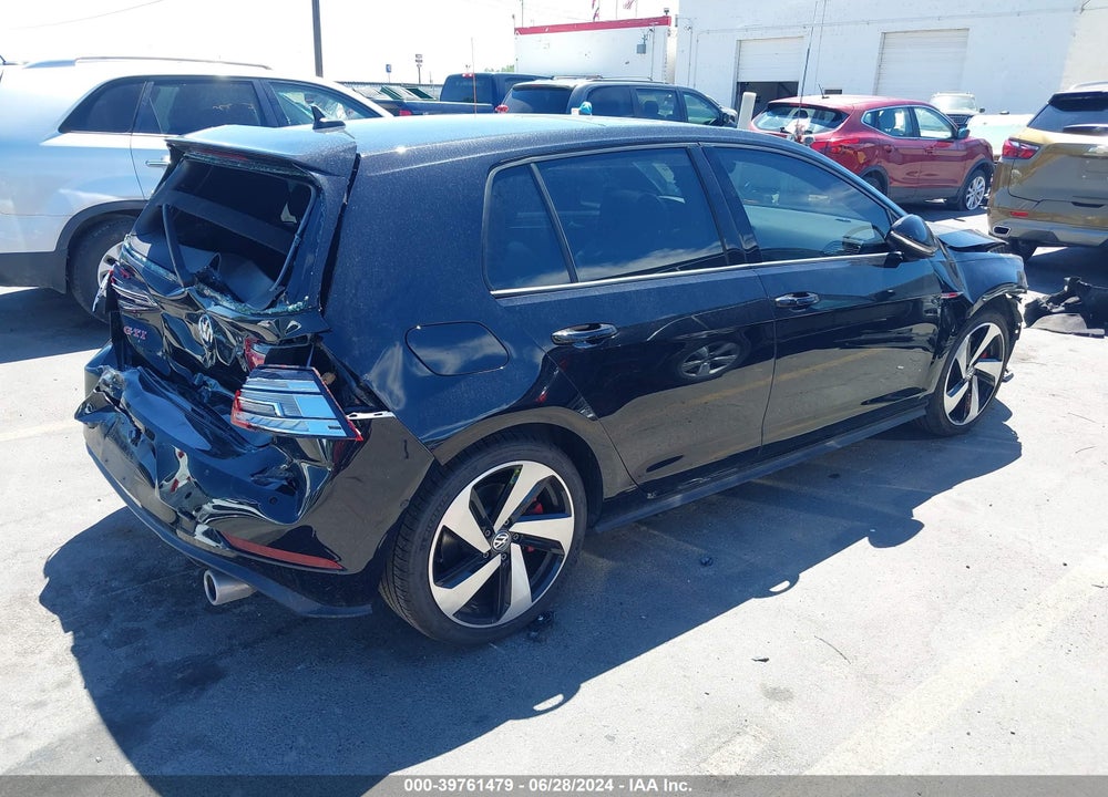 2019 VOLKSWAGEN GOLF GTI 2.0T AUTOBAHN/2.0T RABBIT EDITION/2.0T S/2.0T SE VIN: 3VW5T7AU0KM033729