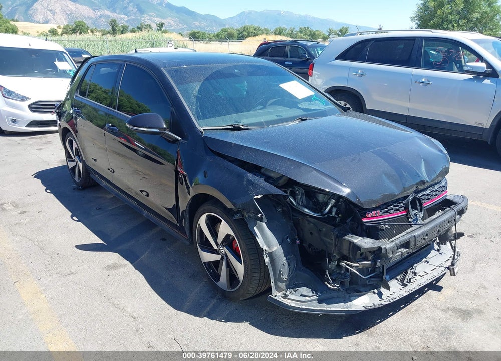 2019 VOLKSWAGEN GOLF GTI 2.0T AUTOBAHN/2.0T RABBIT EDITION/2.0T S/2.0T SE VIN: 3VW5T7AU0KM033729