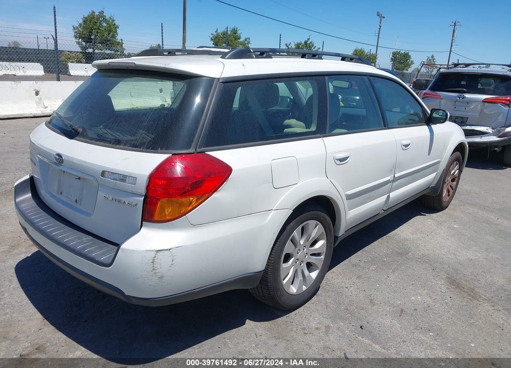 2006 SUBARU OUTBACK 2.5I LIMITED VIN: 4S4BP62C667314746