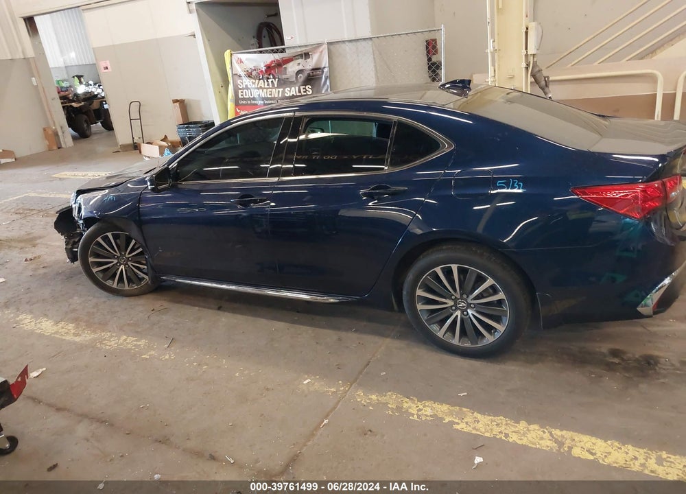2018 ACURA TLX ADVANCE PKG VIN: 19UUB2F76JA000402