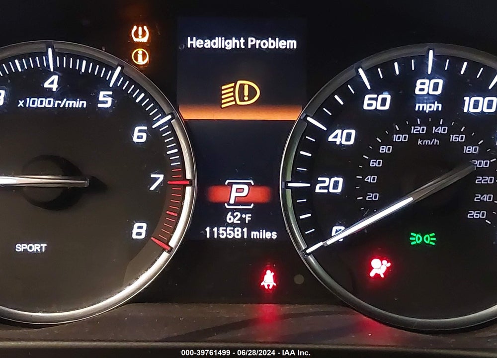 2018 ACURA TLX ADVANCE PKG VIN: 19UUB2F76JA000402