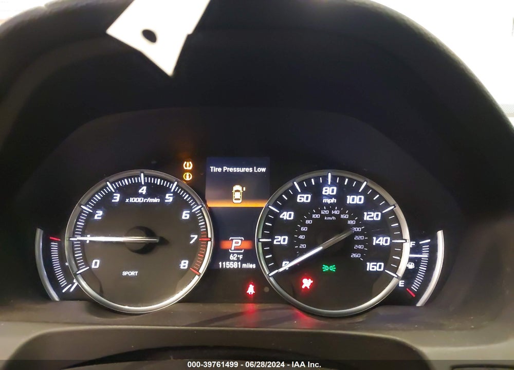 2018 ACURA TLX ADVANCE PKG VIN: 19UUB2F76JA000402