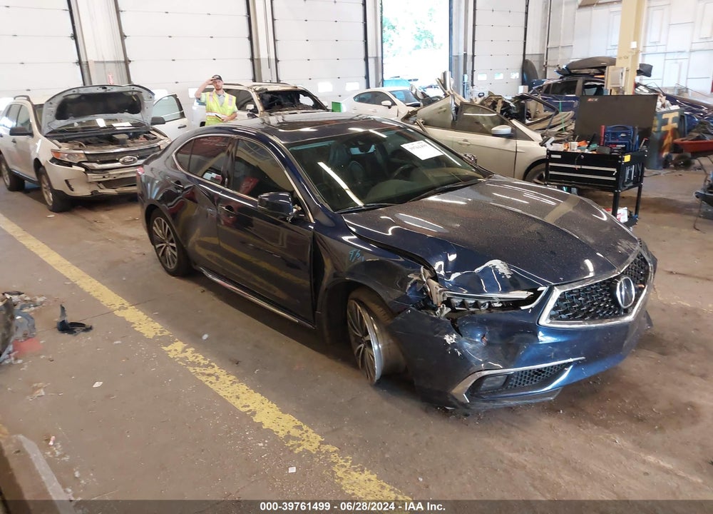2018 ACURA TLX ADVANCE PKG VIN: 19UUB2F76JA000402