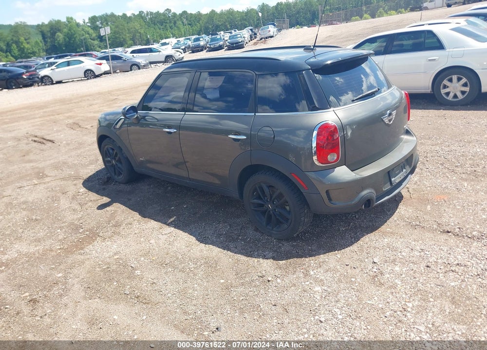 2013 MINI COUNTRYMAN COOPER S VIN: WMWZC5C53DWP31413