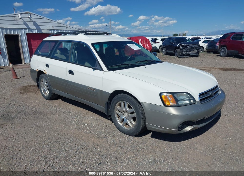 2001 SUBARU OUTBACK VIN: 4S3BH665617672077