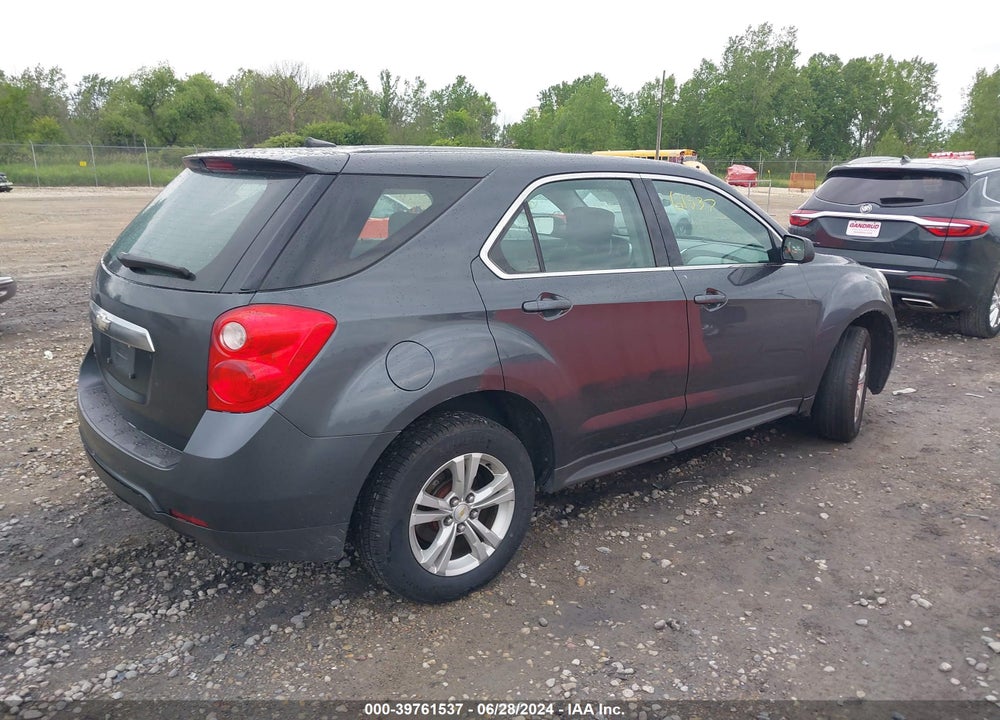 2011 CHEVROLET EQUINOX LS VIN: 2GNALBEC9B1201517