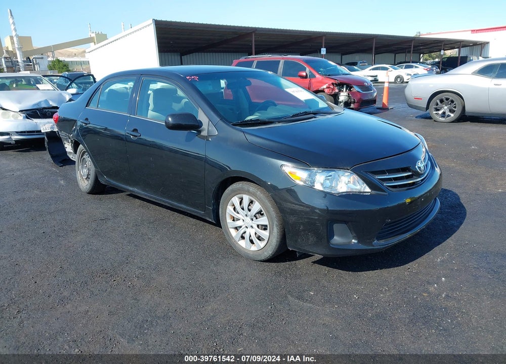 2013 TOYOTA COROLLA LE VIN: 5YFBU4EE4DP083257
