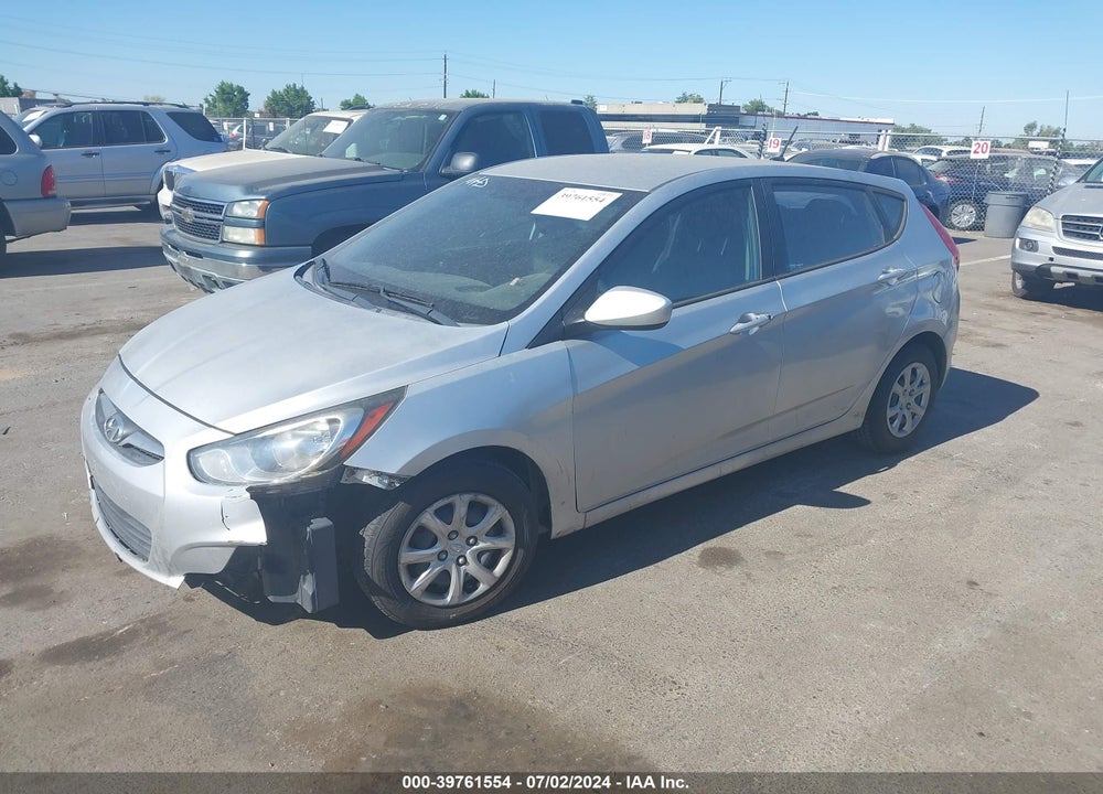 2013 HYUNDAI ACCENT GS VIN: KMHCT5AE4DU089836