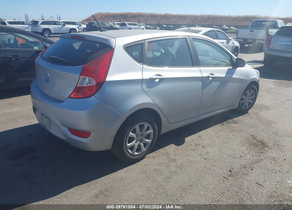 2013 HYUNDAI ACCENT GS VIN: KMHCT5AE4DU089836