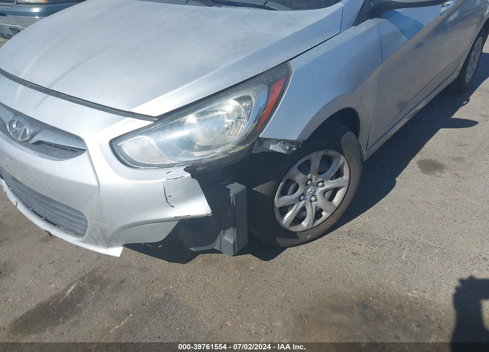 2013 HYUNDAI ACCENT GS VIN: KMHCT5AE4DU089836