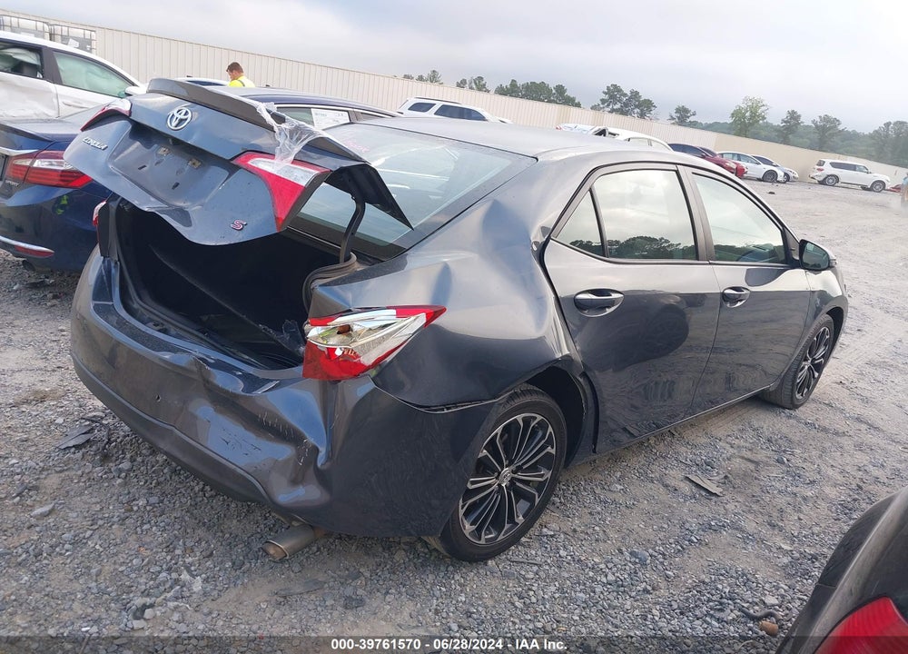 2016 TOYOTA COROLLA S PLUS VIN: 5YFBURHE9GP456578