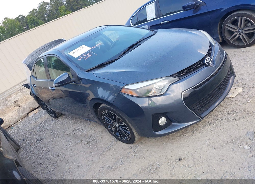 2016 TOYOTA COROLLA S PLUS VIN: 5YFBURHE9GP456578
