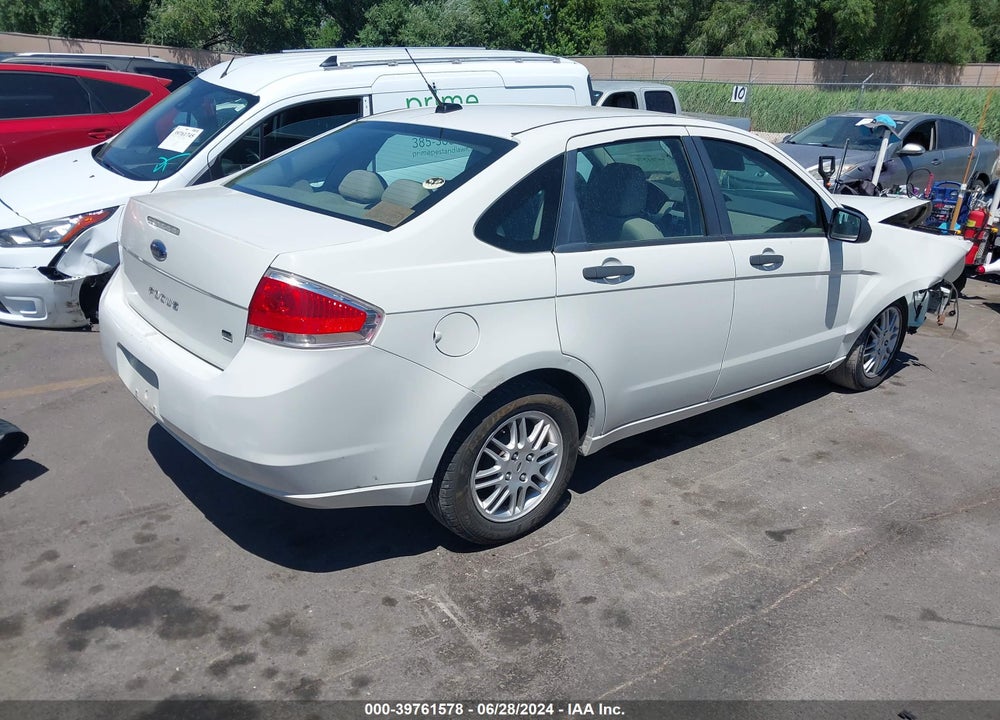 2010 FORD FOCUS SE VIN: 1FAHP3FN9AW128891