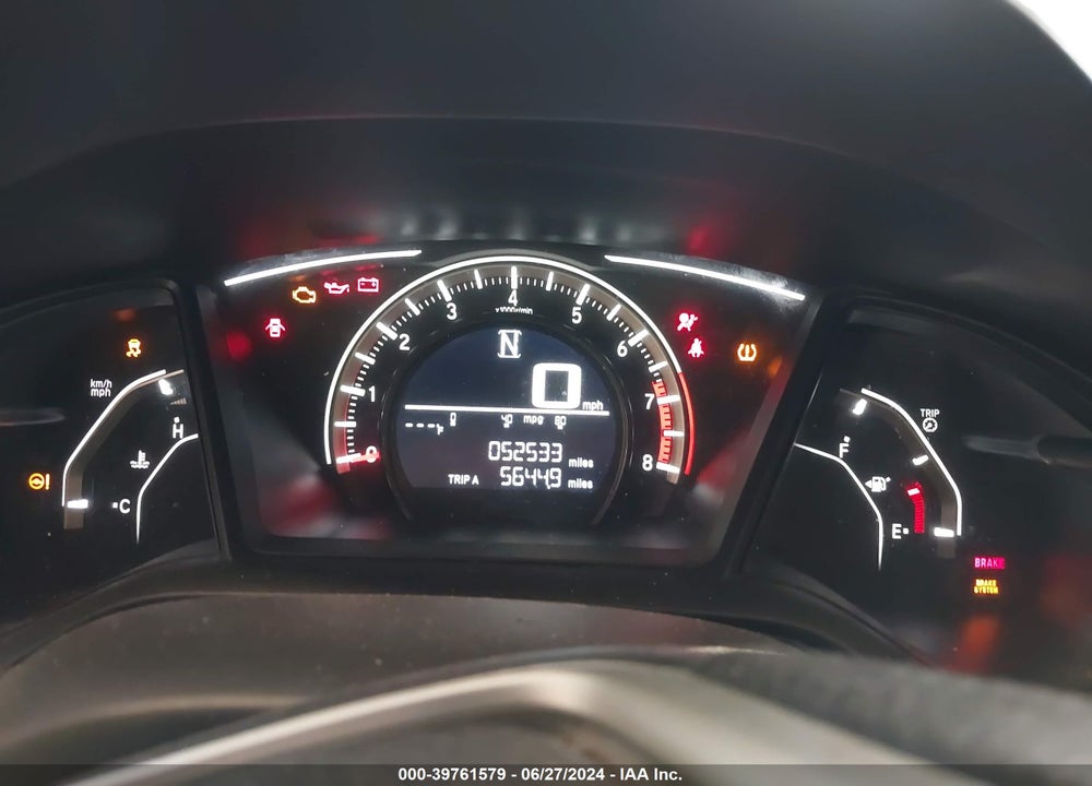 2018 HONDA CIVIC LX VIN: 2HGFC2F56JH593507