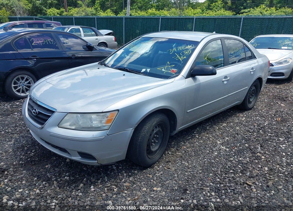 2009 HYUNDAI SONATA GLS VIN: 5NPET46CX9H528523