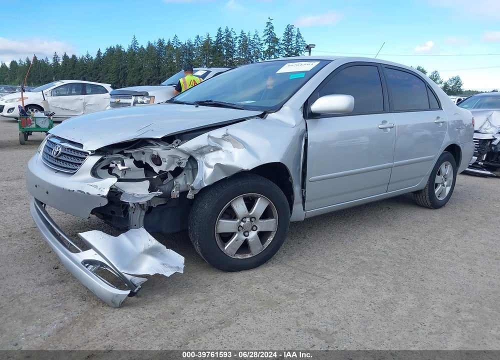 2006 TOYOTA COROLLA LE VIN: 1NXBR32E76Z700877
