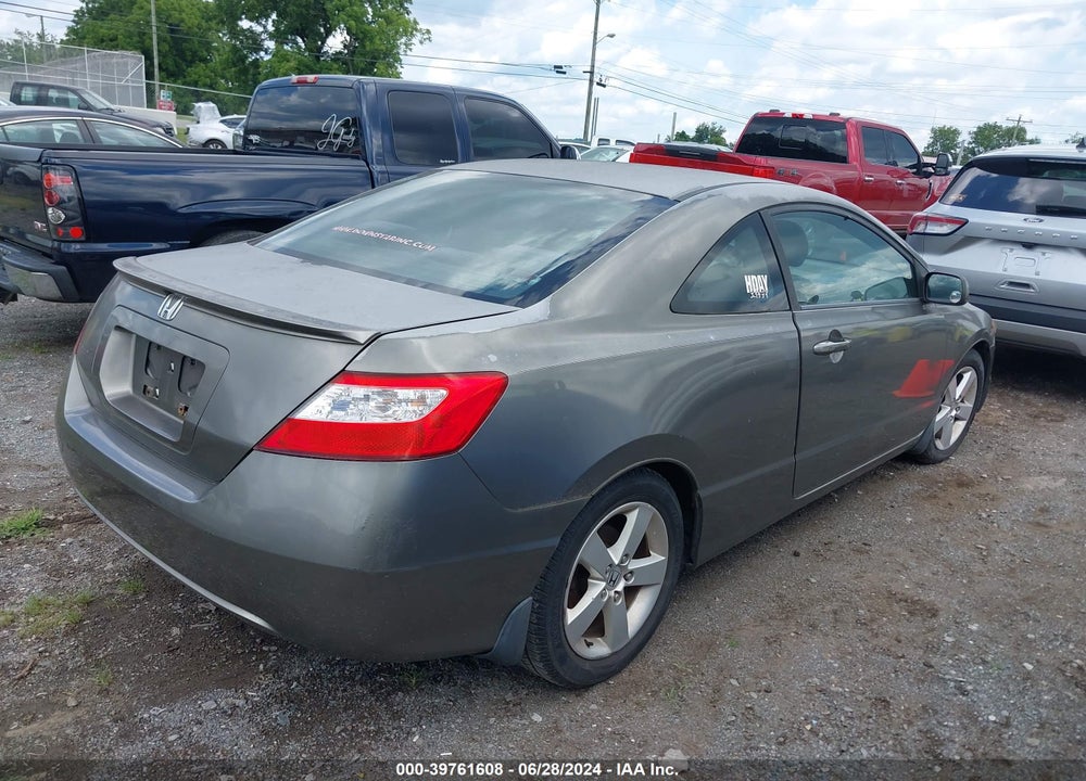 2007 HONDA CIVIC EX VIN: 2HGFG12807H537327