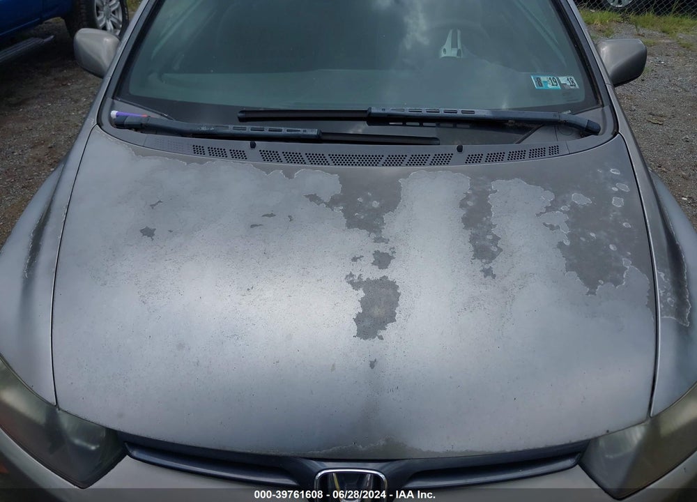 2007 HONDA CIVIC EX VIN: 2HGFG12807H537327
