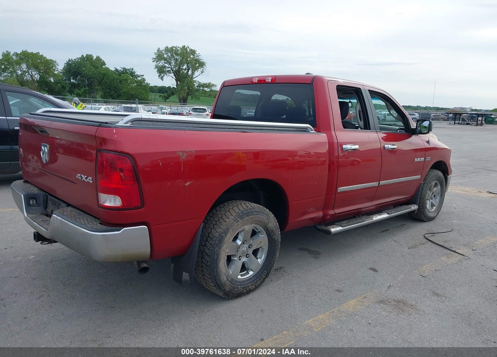 2009 DODGE RAM 1500 SLT/SPORT/TRX VIN: 1D3HV18T29S705061