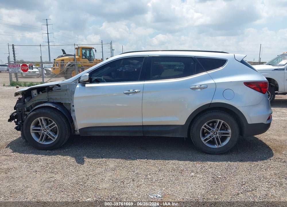 2018 HYUNDAI SANTA FE SPORT 2.4L VIN: 5XYZU3LB2JG509853