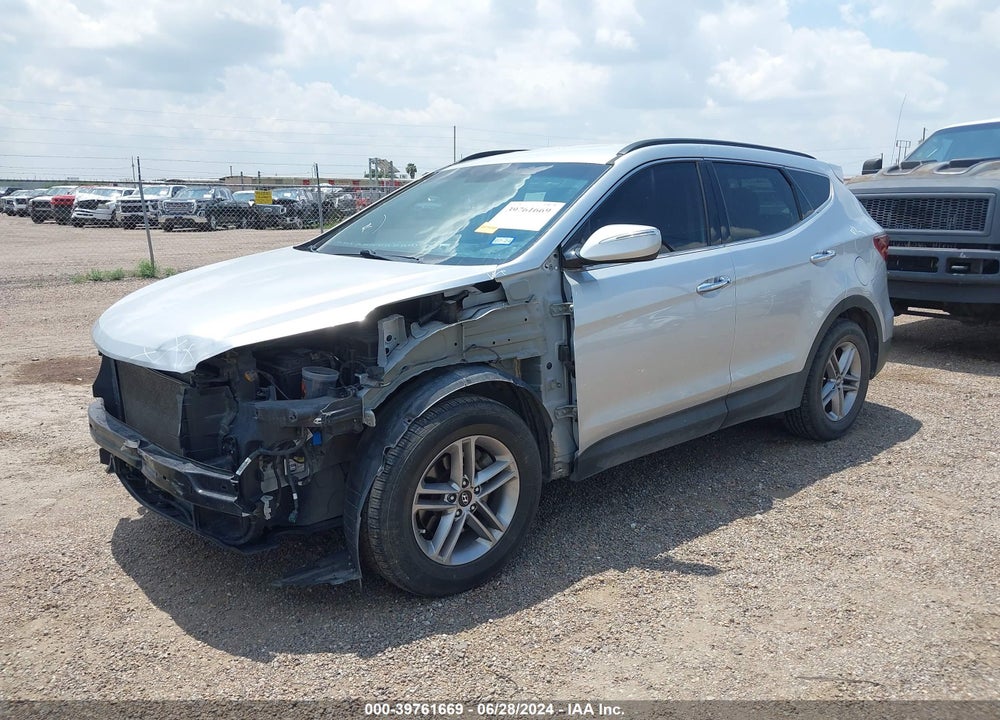 2018 HYUNDAI SANTA FE SPORT 2.4L VIN: 5XYZU3LB2JG509853