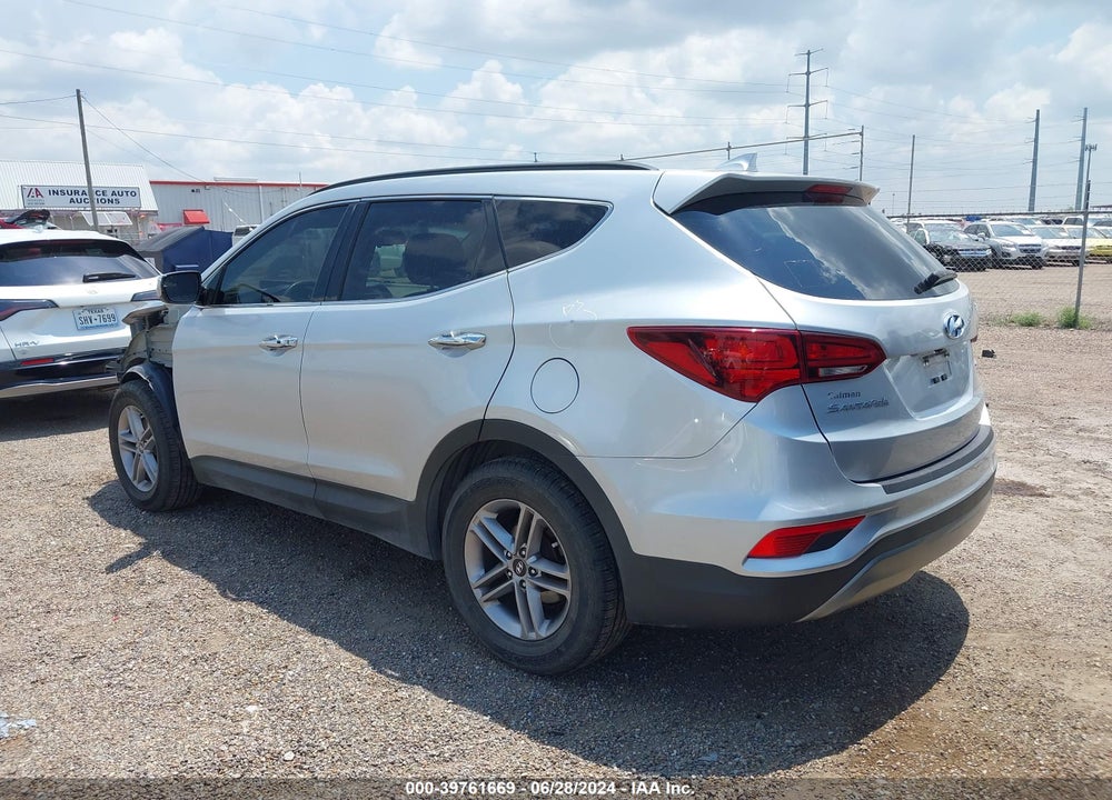 2018 HYUNDAI SANTA FE SPORT 2.4L VIN: 5XYZU3LB2JG509853