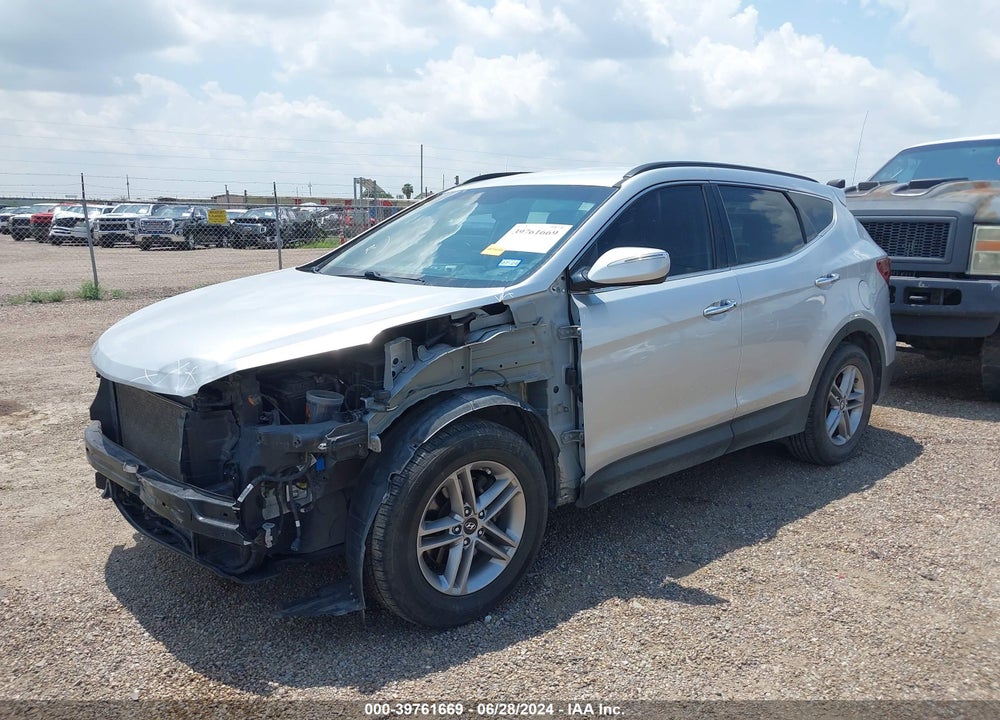 2018 HYUNDAI SANTA FE SPORT 2.4L VIN: 5XYZU3LB2JG509853