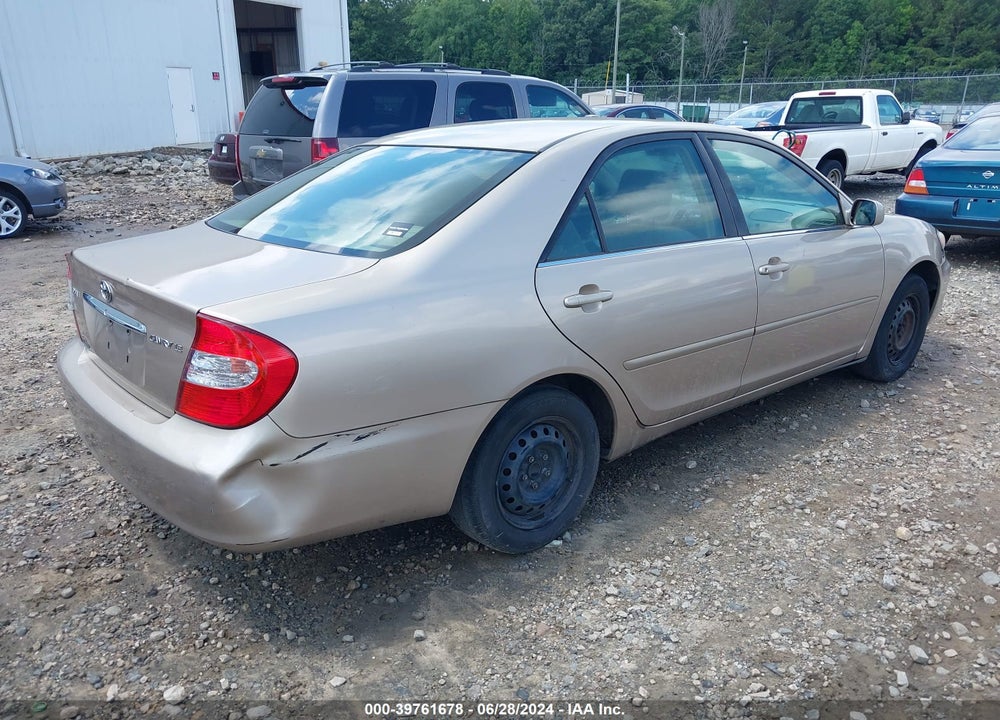 2003 TOYOTA CAMRY LE VIN: 4T1BE32K13U152596