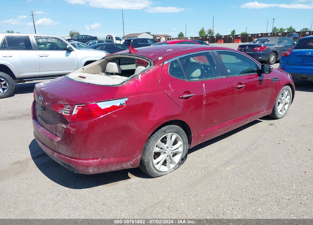 2013 KIA OPTIMA LX VIN: 5XXGM4A79DG192691