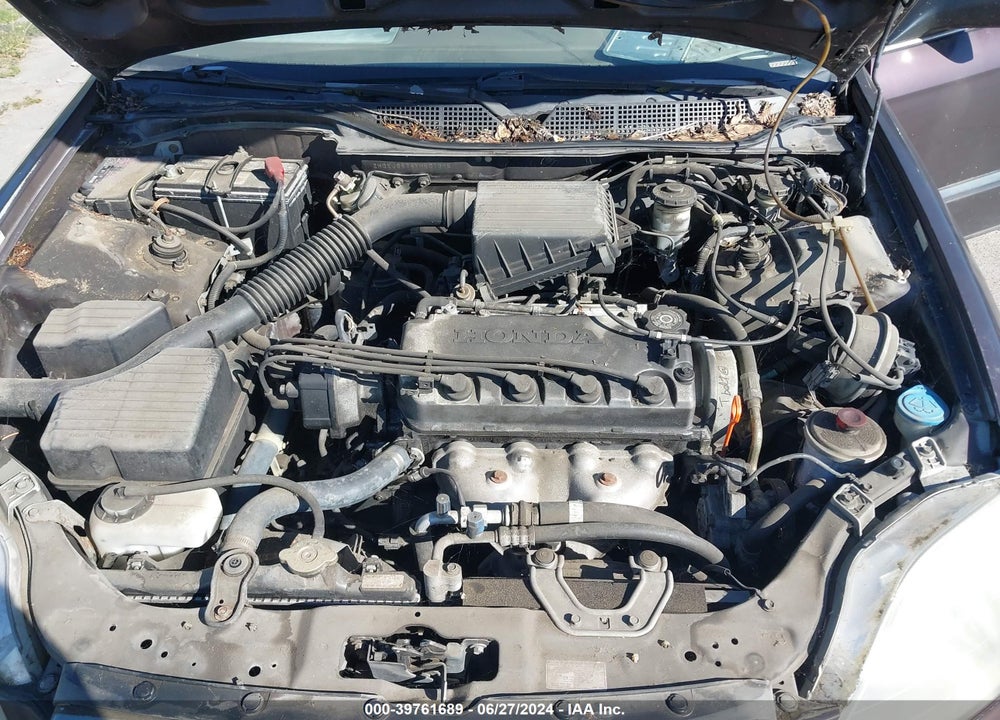 2000 HONDA CIVIC LX VIN: 2HGEJ6574YH501395