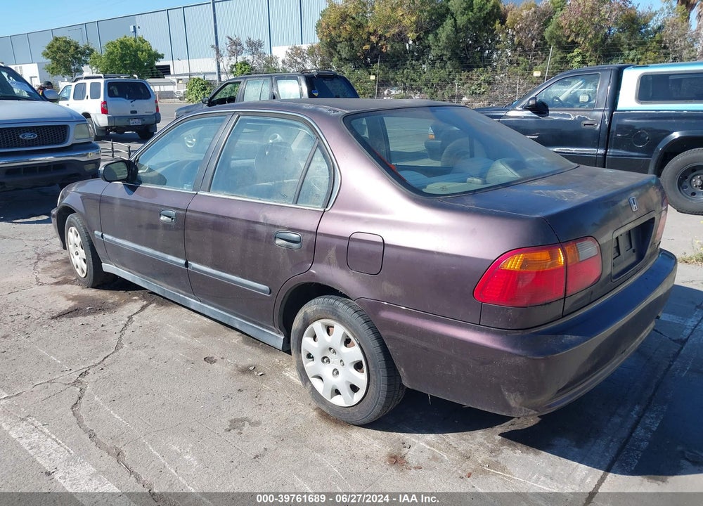 2000 HONDA CIVIC LX VIN: 2HGEJ6574YH501395