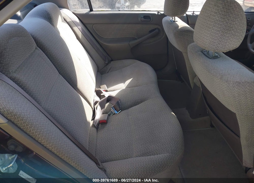 2000 HONDA CIVIC LX VIN: 2HGEJ6574YH501395