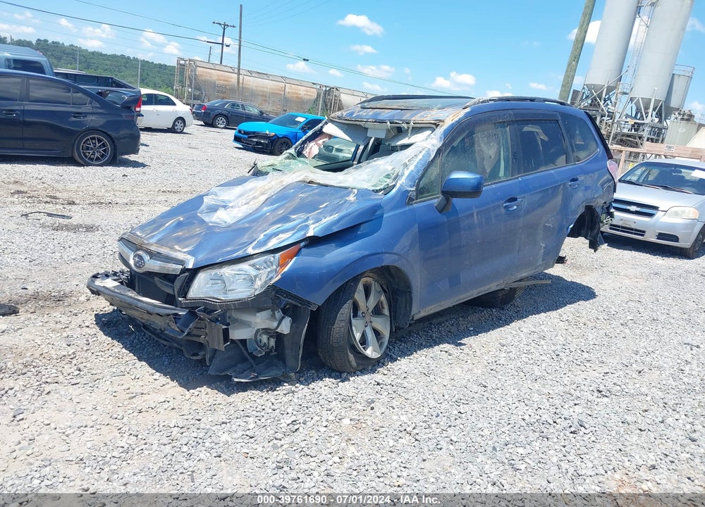 2016 SUBARU FORESTER VIN: JF2SJADC5GH476211