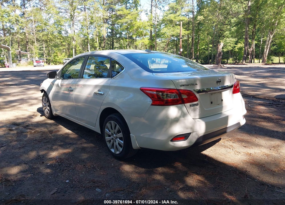 2017 NISSAN SENTRA SV VIN: 3N1AB7AP4HY260618