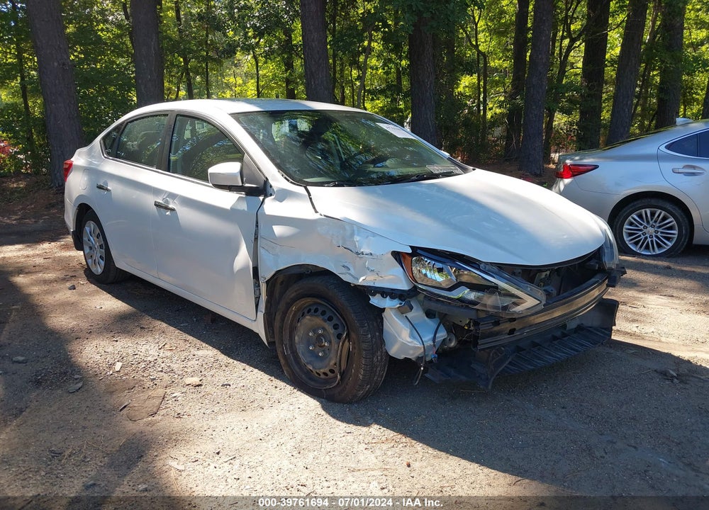 2017 NISSAN SENTRA SV VIN: 3N1AB7AP4HY260618