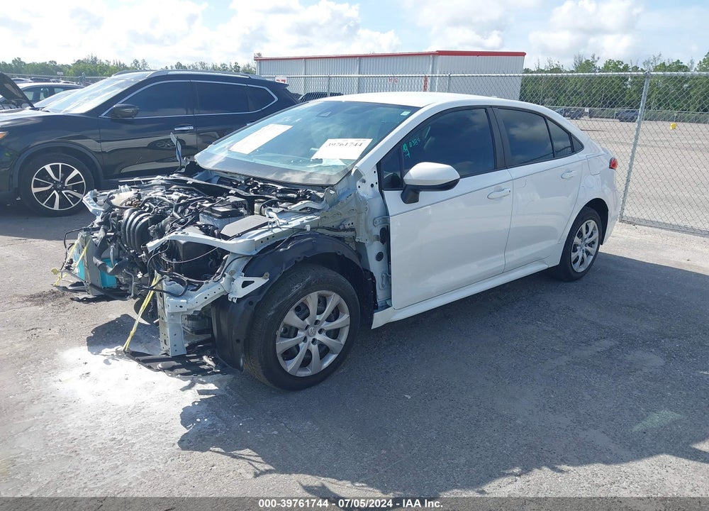 2022 TOYOTA COROLLA LE VIN: 5YFEPMAE3NP293120