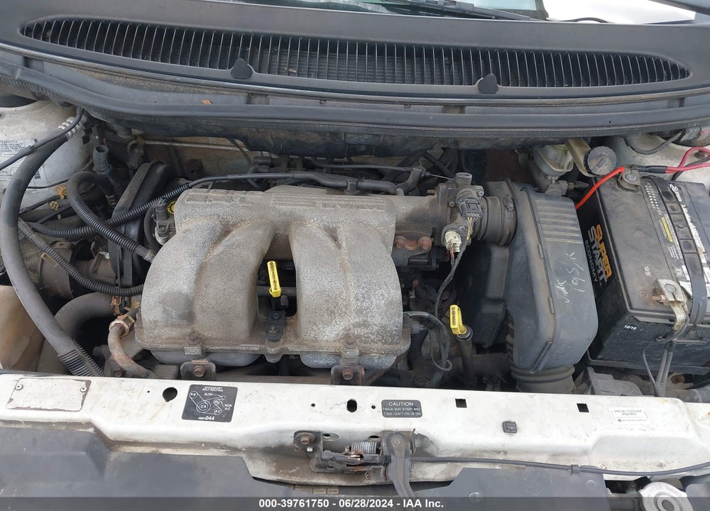 2000 DODGE CARAVAN VIN: 2B4FP25B7YR770190