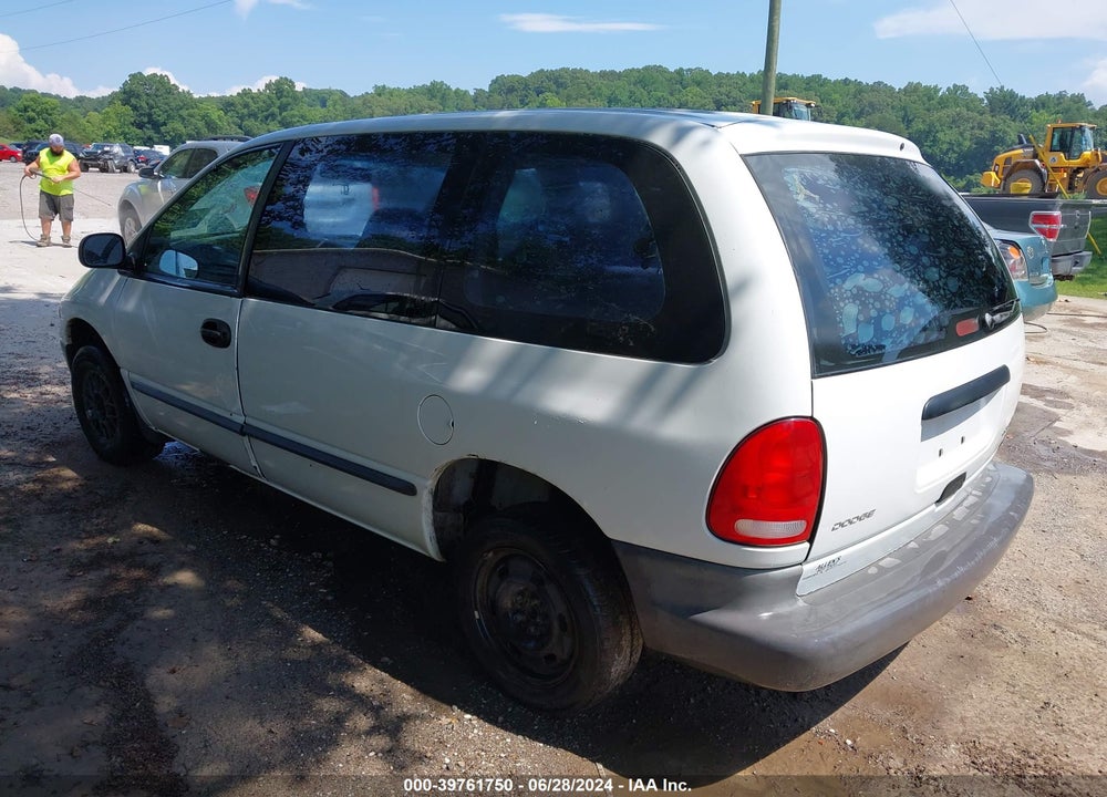 2000 DODGE CARAVAN VIN: 2B4FP25B7YR770190