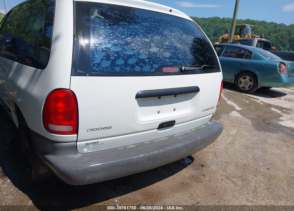 2000 DODGE CARAVAN VIN: 2B4FP25B7YR770190