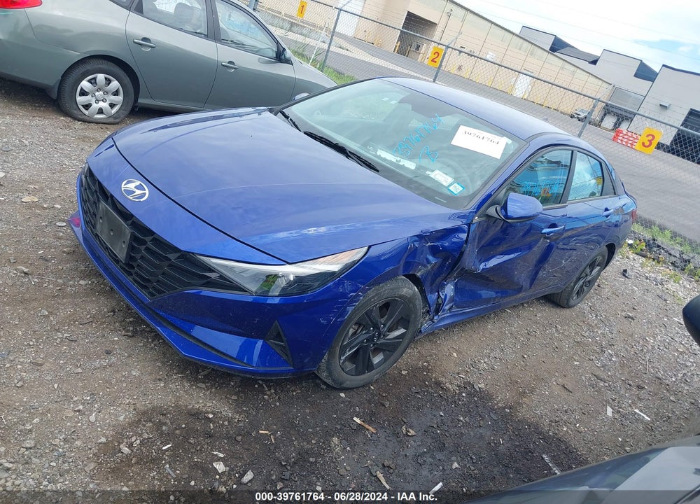 2022 HYUNDAI ELANTRA SEL VIN: 5NPLM4AG3NH072616
